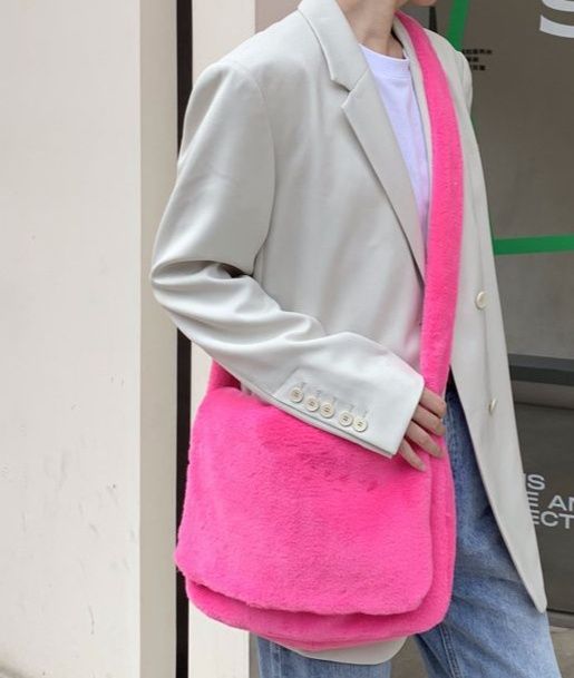 A4トートバック もこもこミニショルダーバッグ