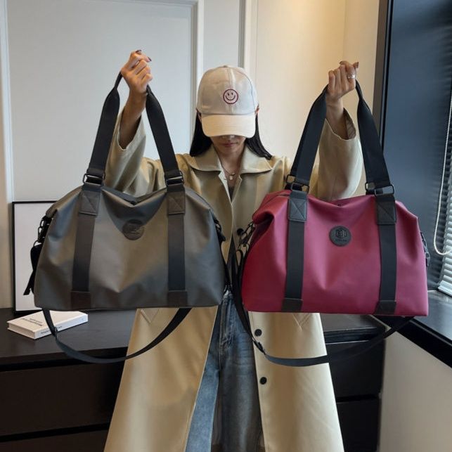 A4トートバッグ シンプル機能美 ボストントート
