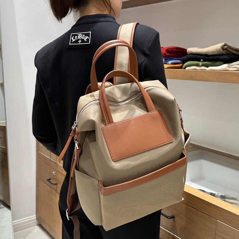 A4トートバッグ 上品な配色 縦長実用トートバッグ