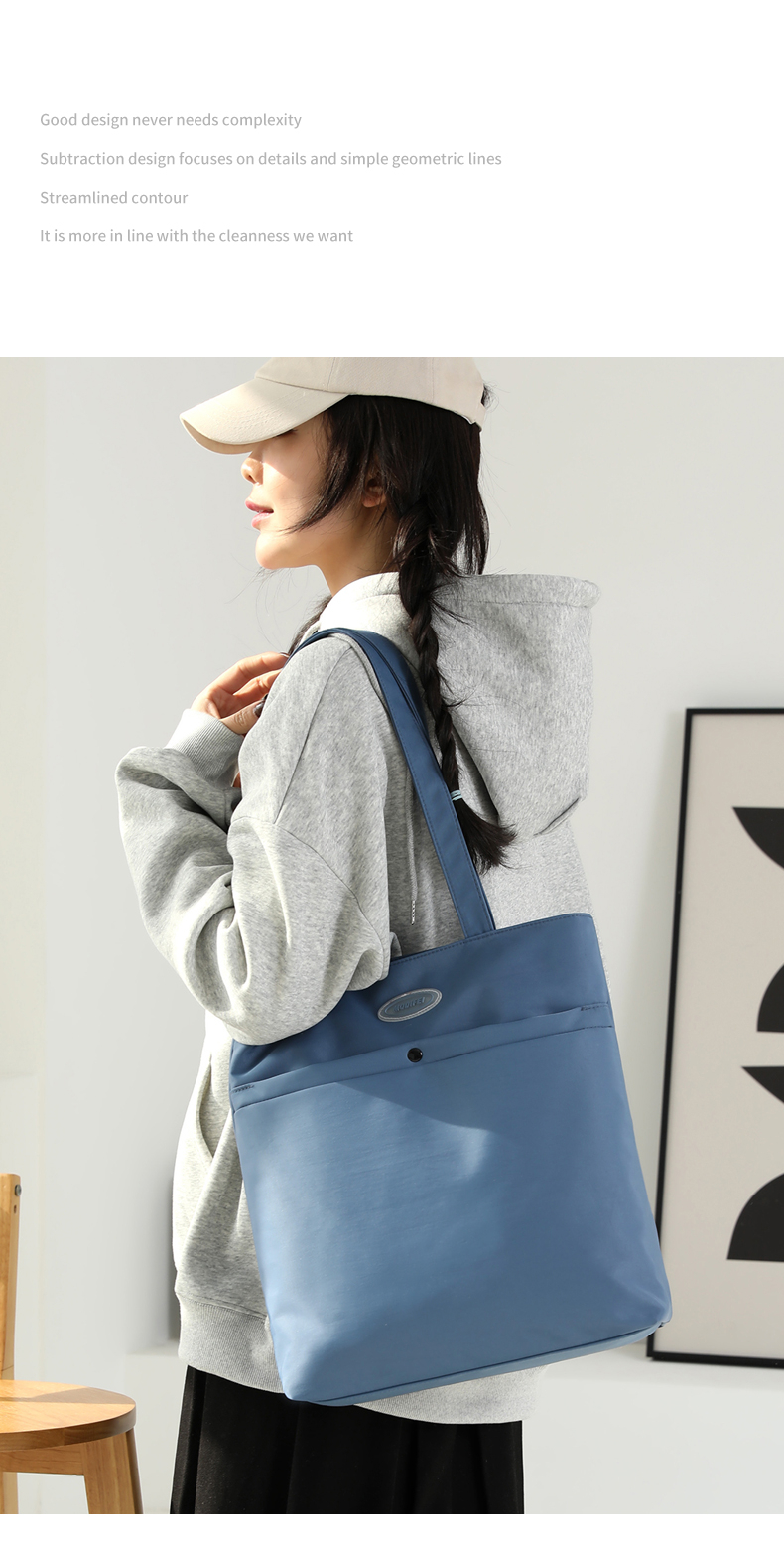 A4トートバッグ 上品シンプル 大容量通勤トート