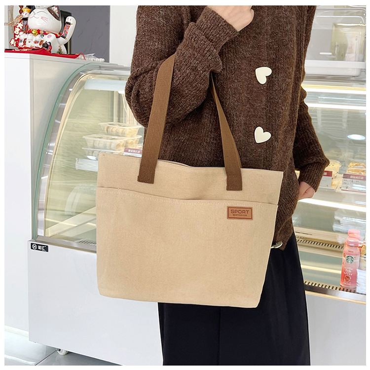 A4トートバッグ 日常使いの帆布トート