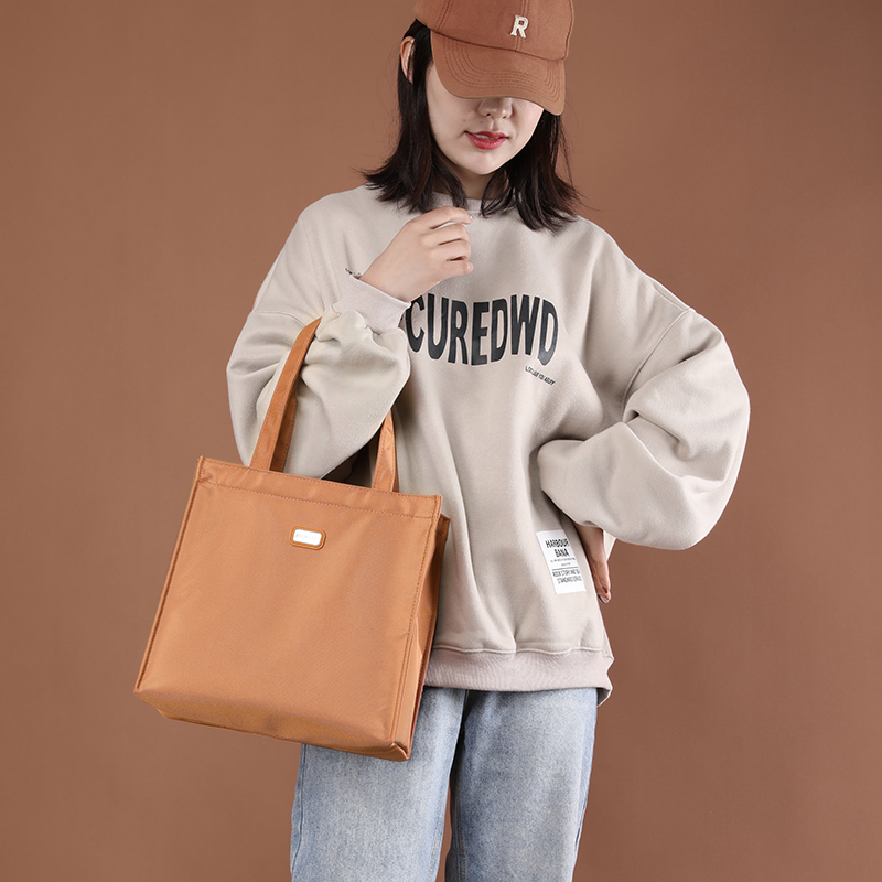 A4トートバッグ シンプル美人 スクエアトートバッグ