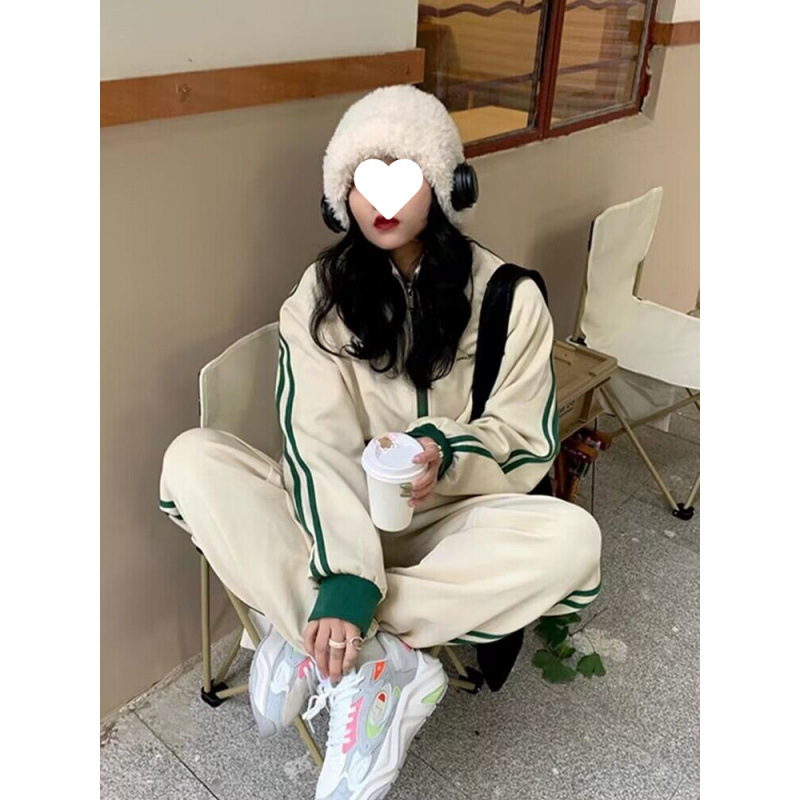 ジャージ レディース カジュアルスポーティーセットアップ