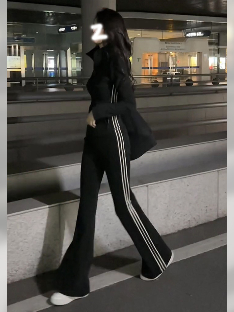 ジャージ レディース ストレートシルエット ジャージ セットアップ