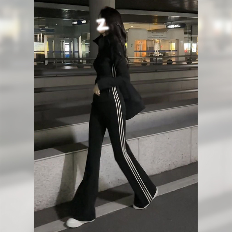 ジャージ レディース ストレートシルエット ジャージ セットアップ