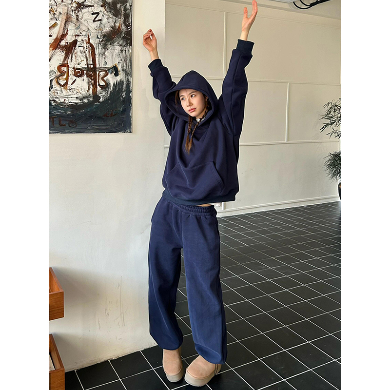 ジャージ レディース ふんわりシルエットあったかルームウェア