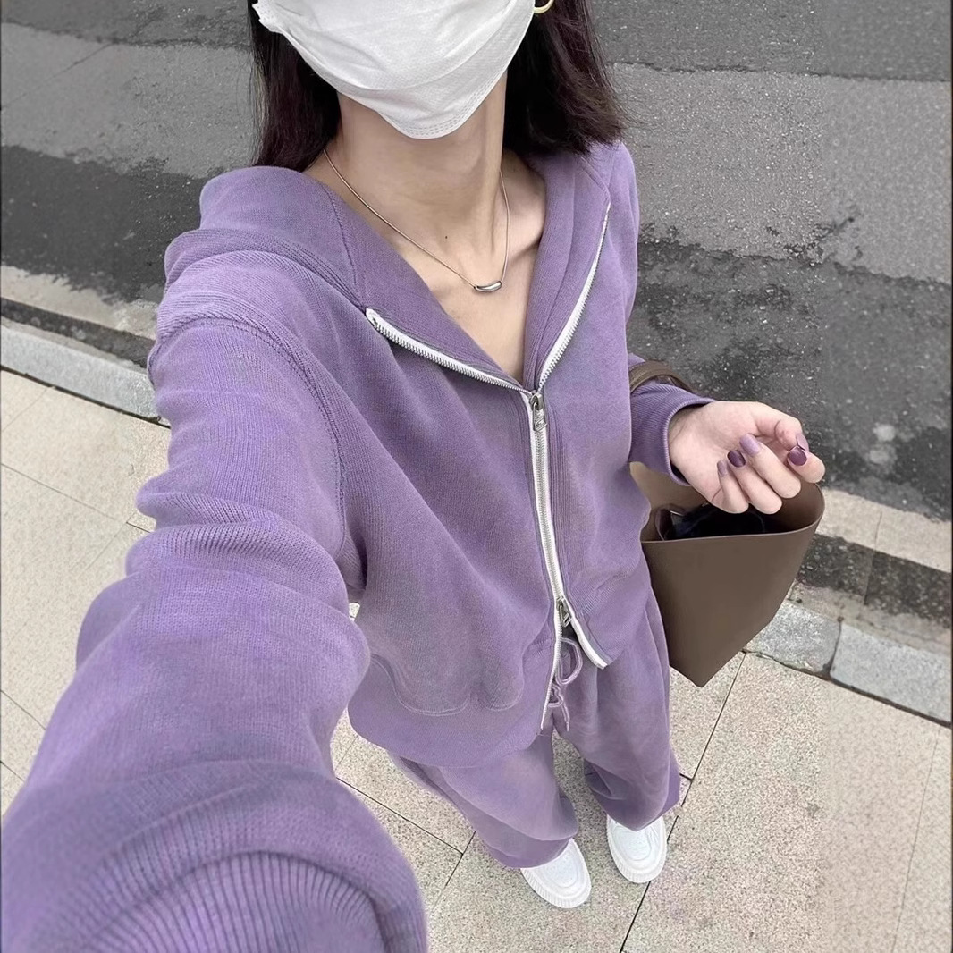 ジャージ レディース ゆったりシルエット ロング丈セットアップ