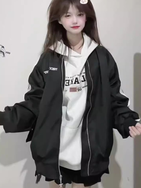 ジャージ レディース ゆったりスポーツジャンパー