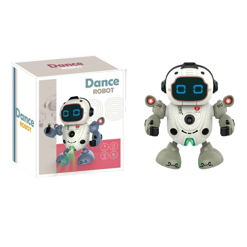 aiロボット 音楽と光で踊る知能搭載人型ロボット玩具