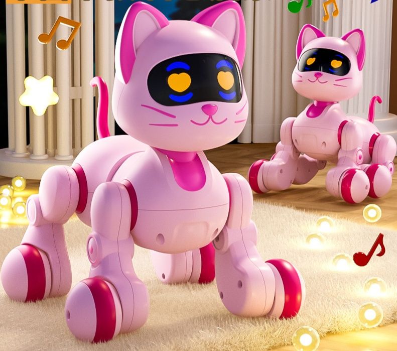 aiロボット 知育対応音楽再生機能付き電子ネコ型ロボット