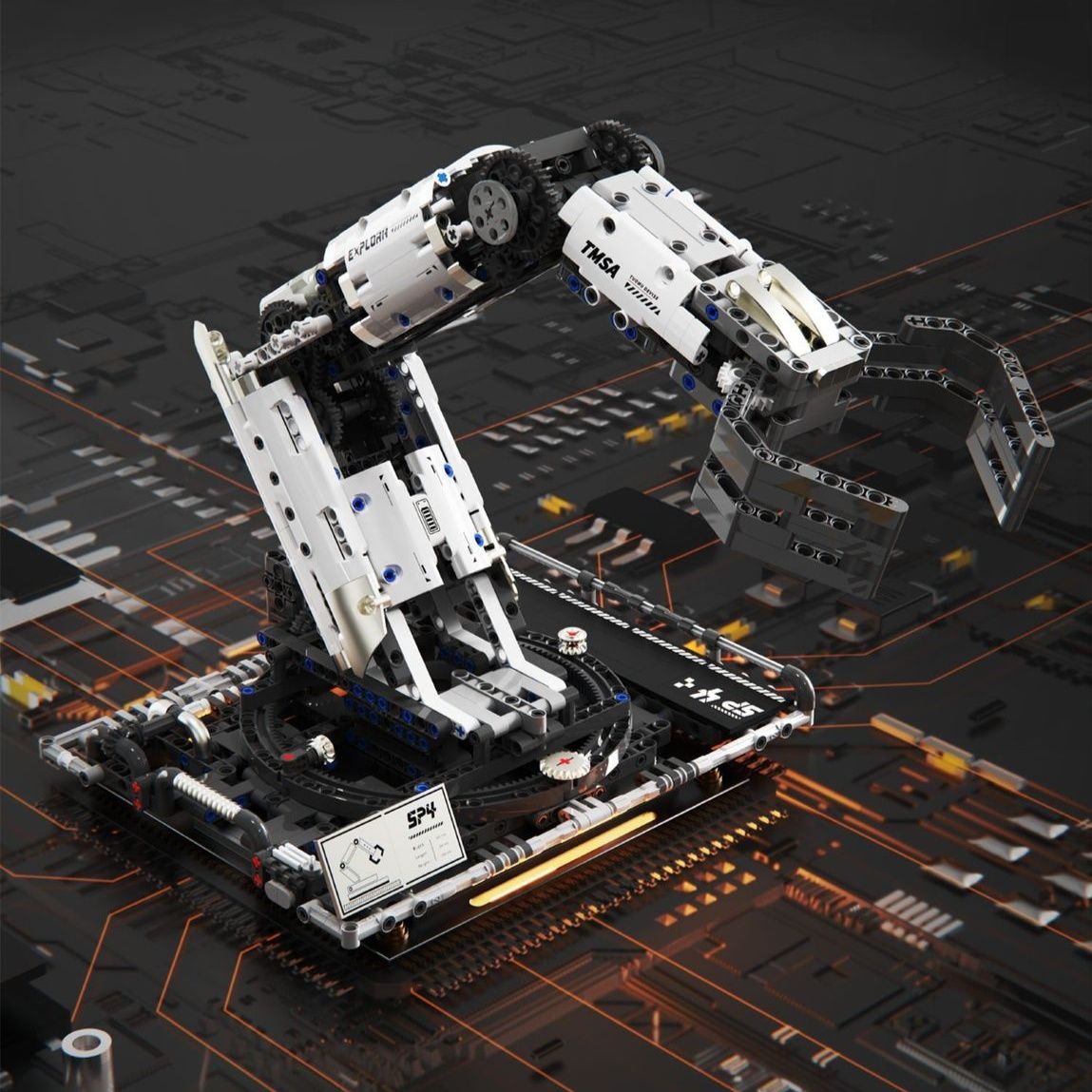 aiロボット 組み立て式プログラム可能多軸協働機械腕