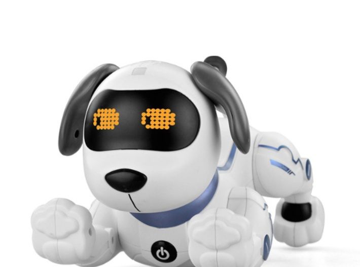 遠隔操作で動く知能スタント犬型ロボット玩具