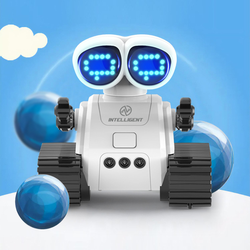 aiロボット 光る双眼無限軌道式知能搭載人型ロボット