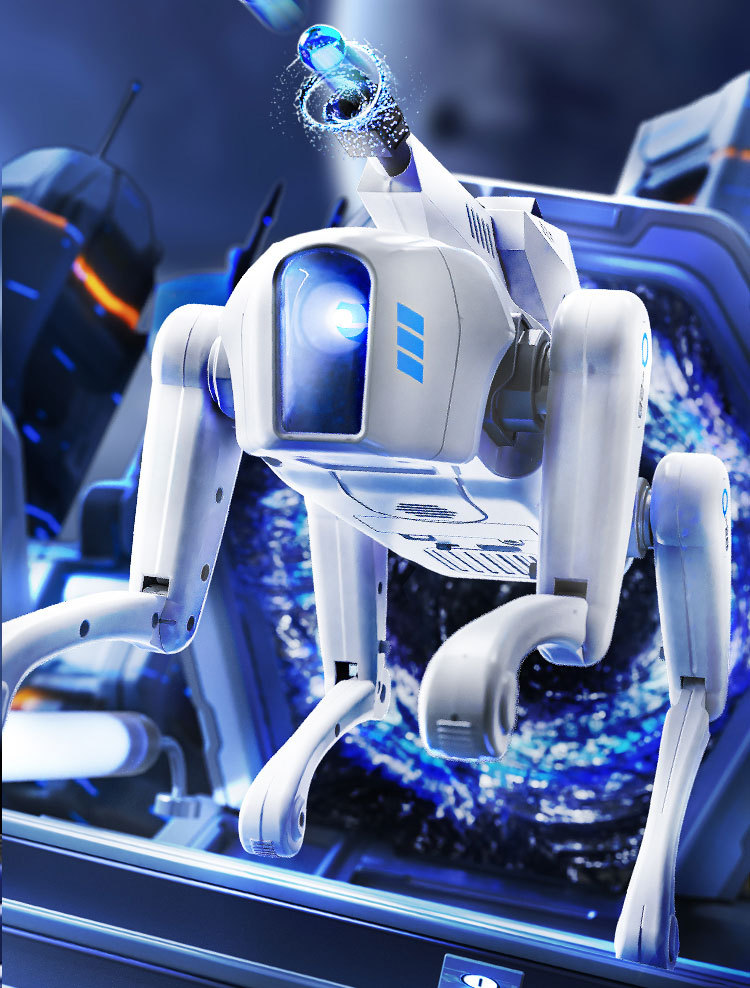 aiロボット 音声認識機能付き四足歩行知能機械犬