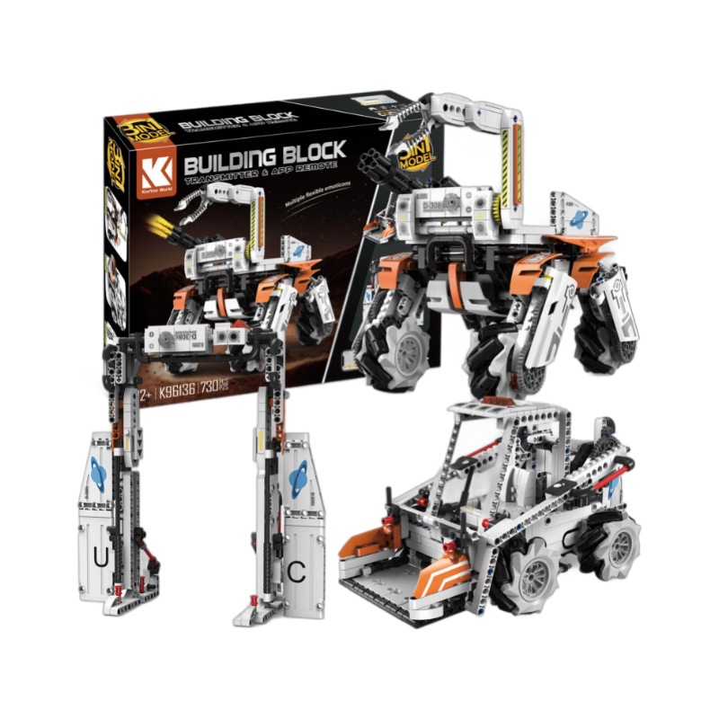 aiロボット 組み立て式変形多機能探査ロボット