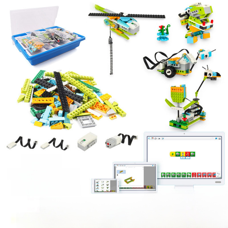 aiロボット 子供向けプログラミング学習ブロック組立式ロボット教材セット