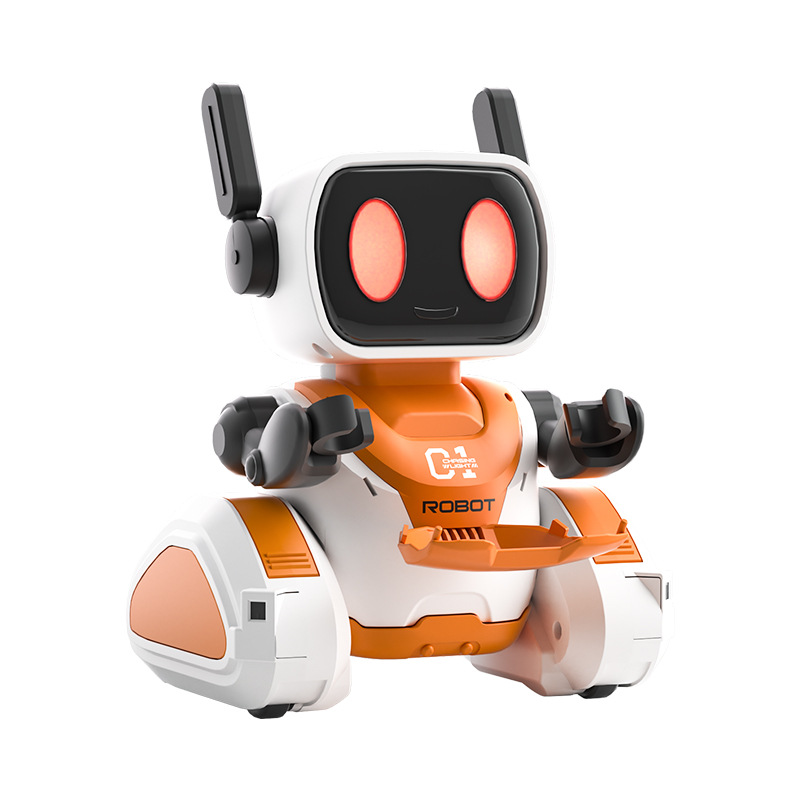 aiロボット 光る瞳の移動型知能搭載人型ロボット