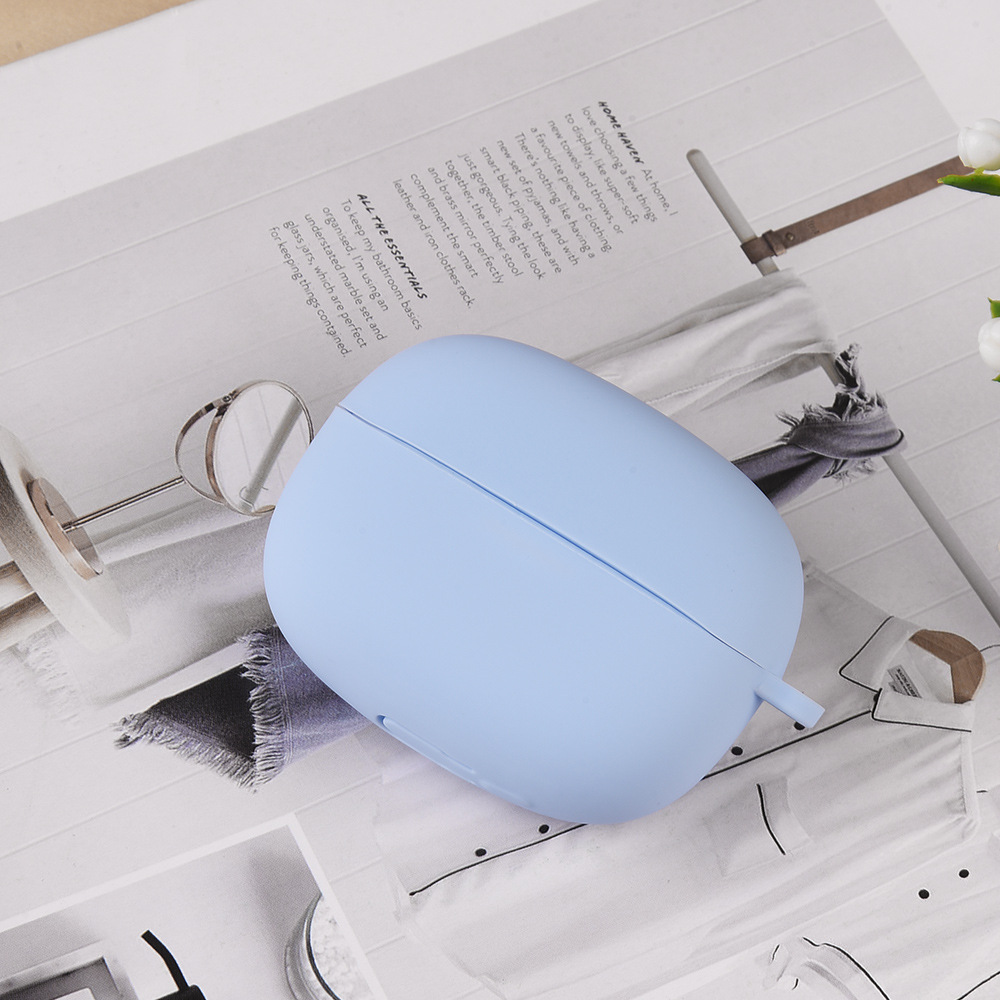 Airpodsケース シンプルシリコン保護カバー