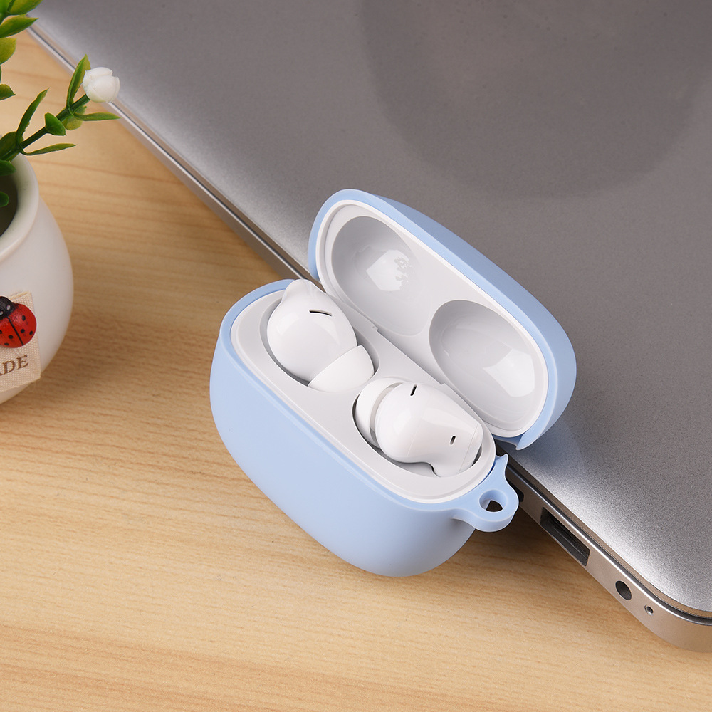 Airpodsケース シンプルシリコン保護カバー