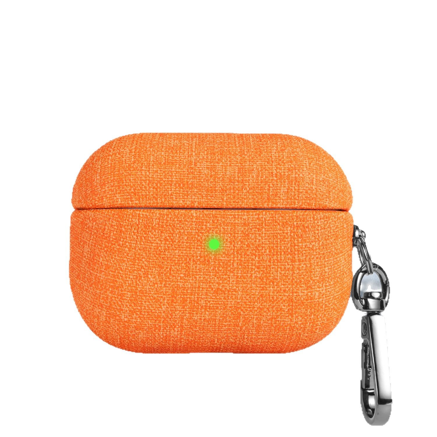 Airpodsケース 布地風カラビナ付き保護ケースAirPods Pro 第三世代