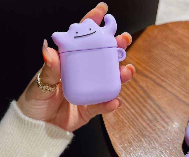 AirPodsproケース ポケモンメタモンシリコンケース