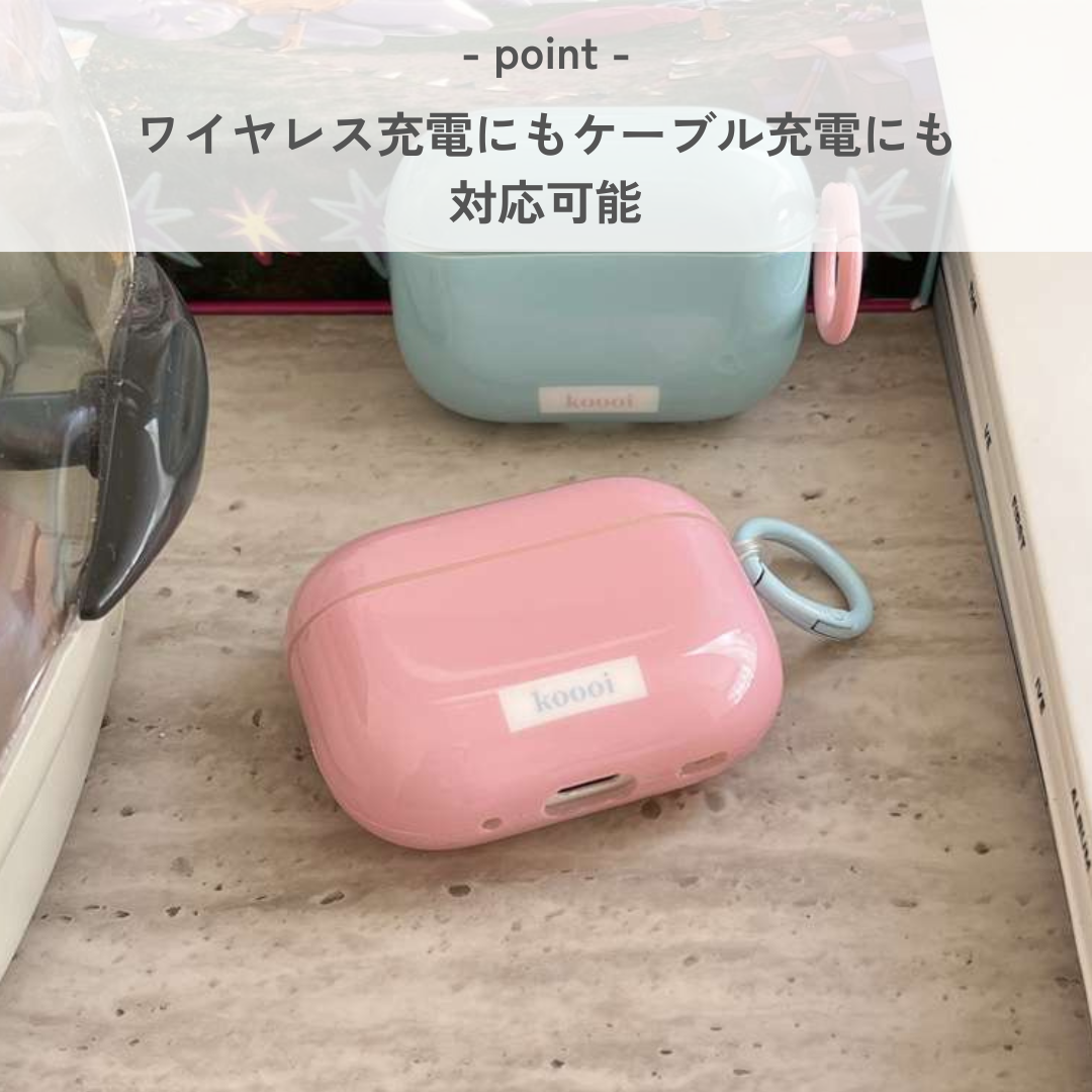 かわいい　人気　パステルカラー　シンプル　AirPods/AirPodsproケース