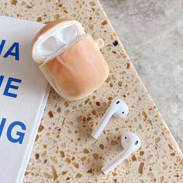かわいい もちもちパン ミニチュア AirPods/AirPodsproケース