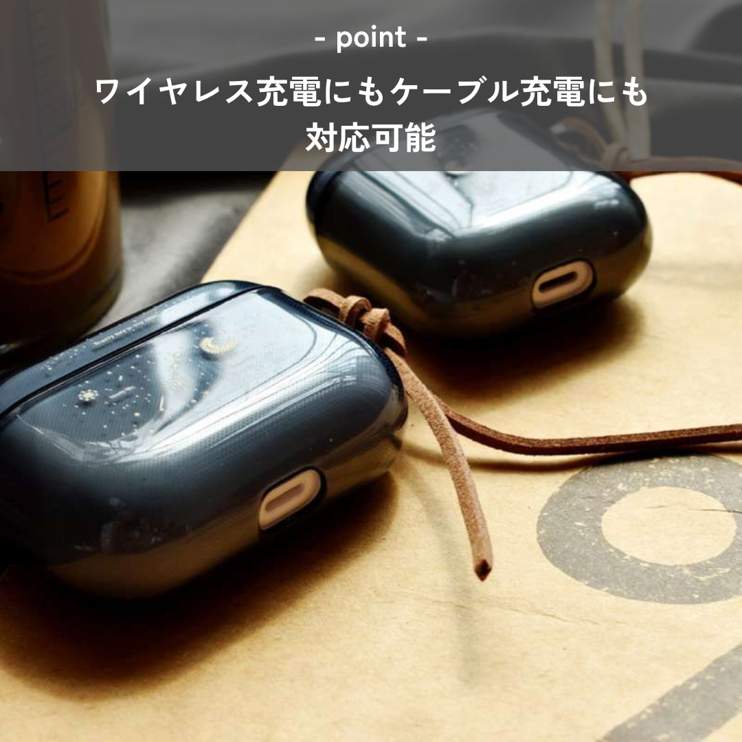 かわいい おしゃれ 星空月夜 AirPods/AirPodsproケース