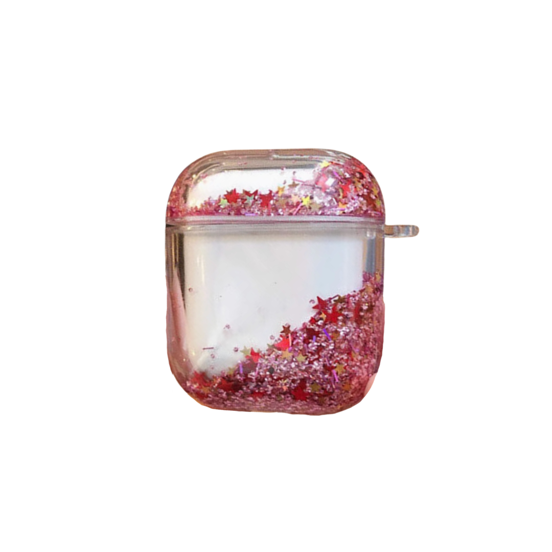 かわいい キラキラ グリッター AirPods/AirPodsproケース