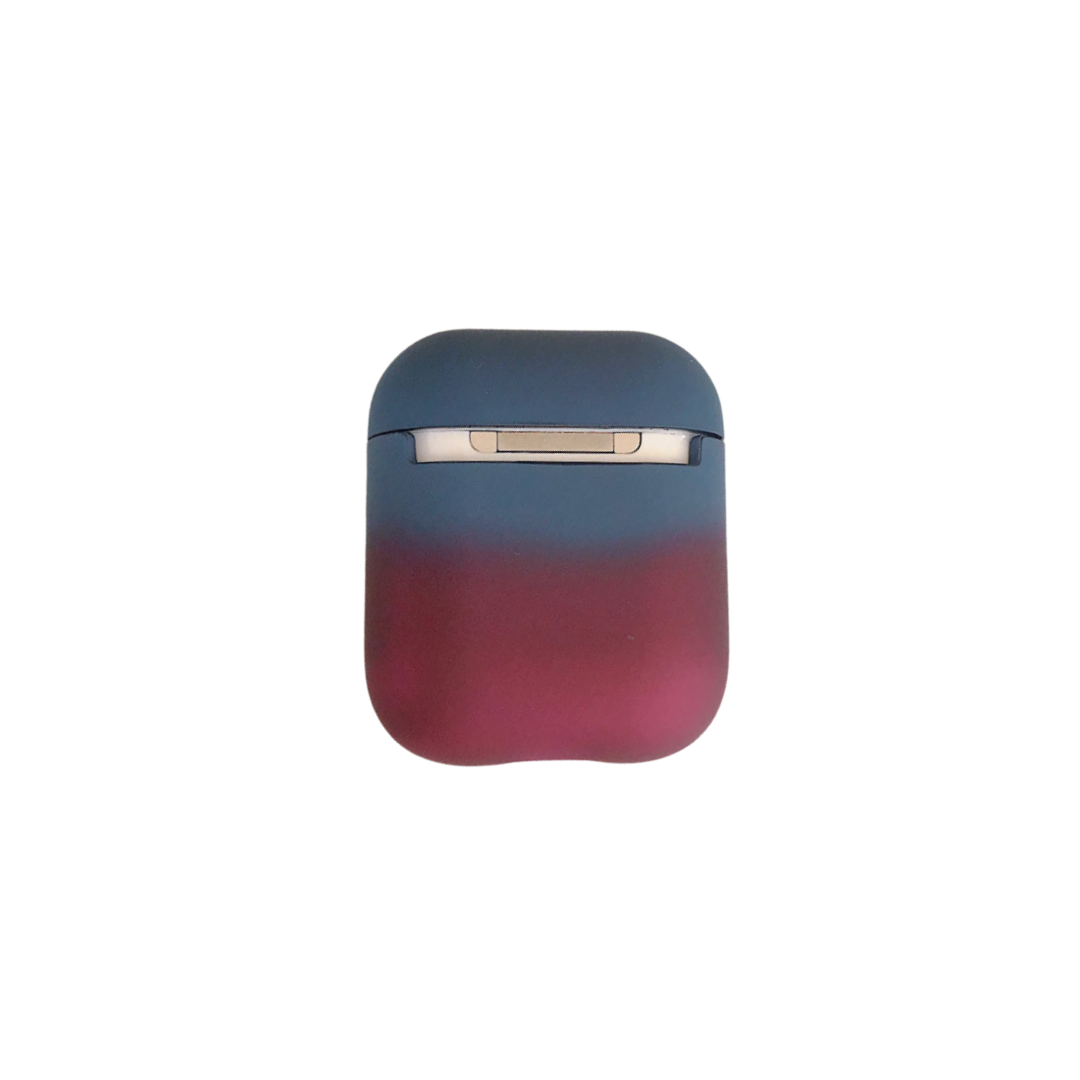 かわいい シリコン グラデーションカラー シンプル AirPods/AirPodsproケース
