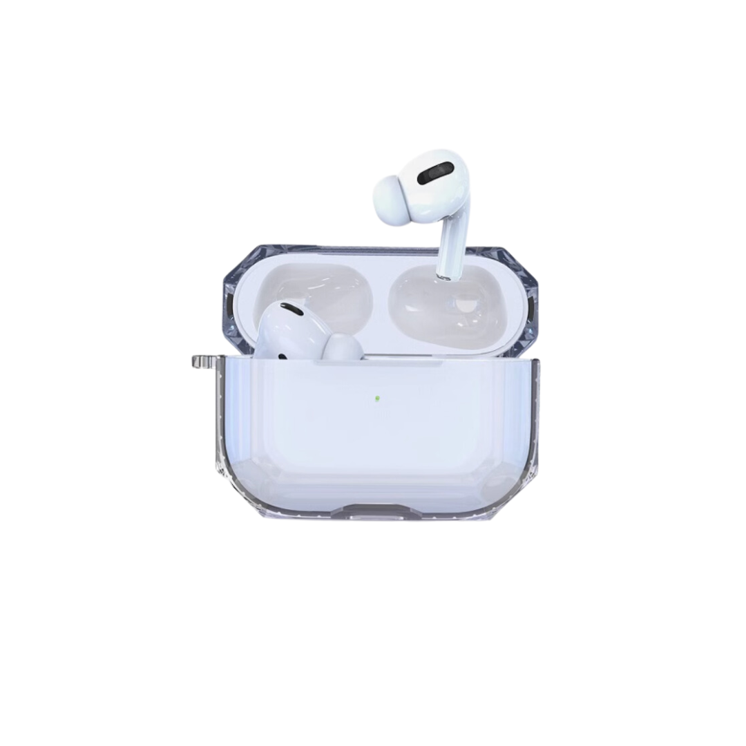 人気 おしゃれ クリア クリスタルポッド AirPods/AirPodsproケース
