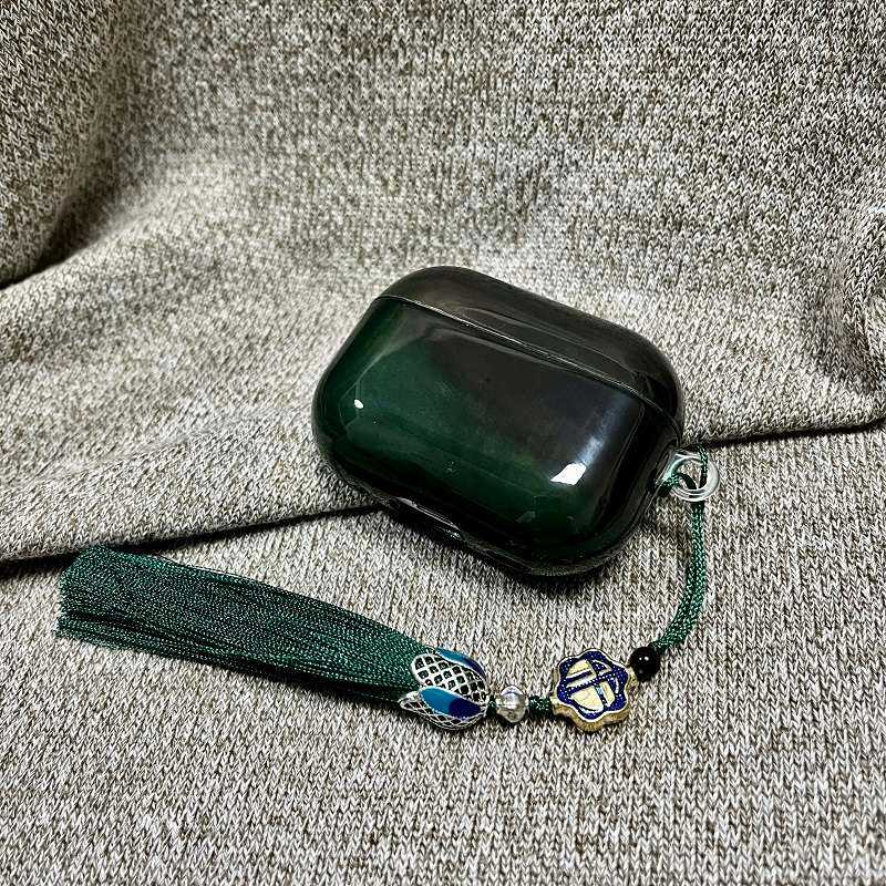 【廃盤】AirPodsケース 和風タッセル付き AirPods
