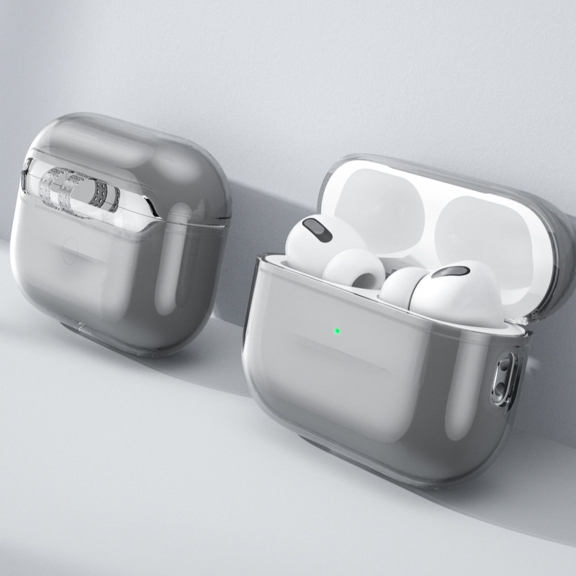 Airpodsケース 高透明度保護型無線イヤホンケース