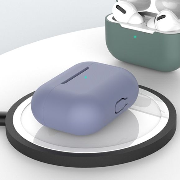 Airpodsケース 液体シリコン製無線充電対応保護ケース