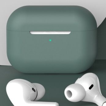 Airpodsケース 液体シリコン製無線充電対応保護ケース
