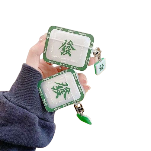 AirPodsproケース 麻雀牌デザインAirPodsケース