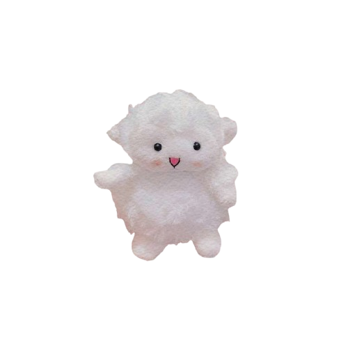 人気 かわいい もふもふ 羊 ぬいぐるみ AirPods/AirPodsproケース