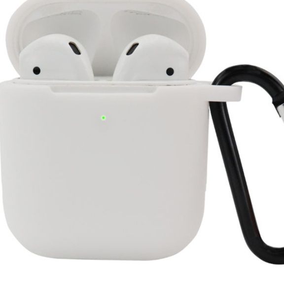 Airpodsケース 柔らか素材のシンプル保護ケース