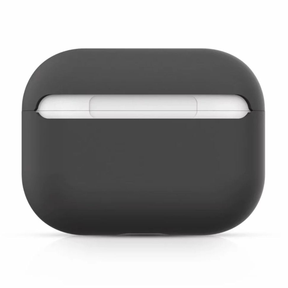  Airpods Proケース シリコン素材のソフト保護ケース