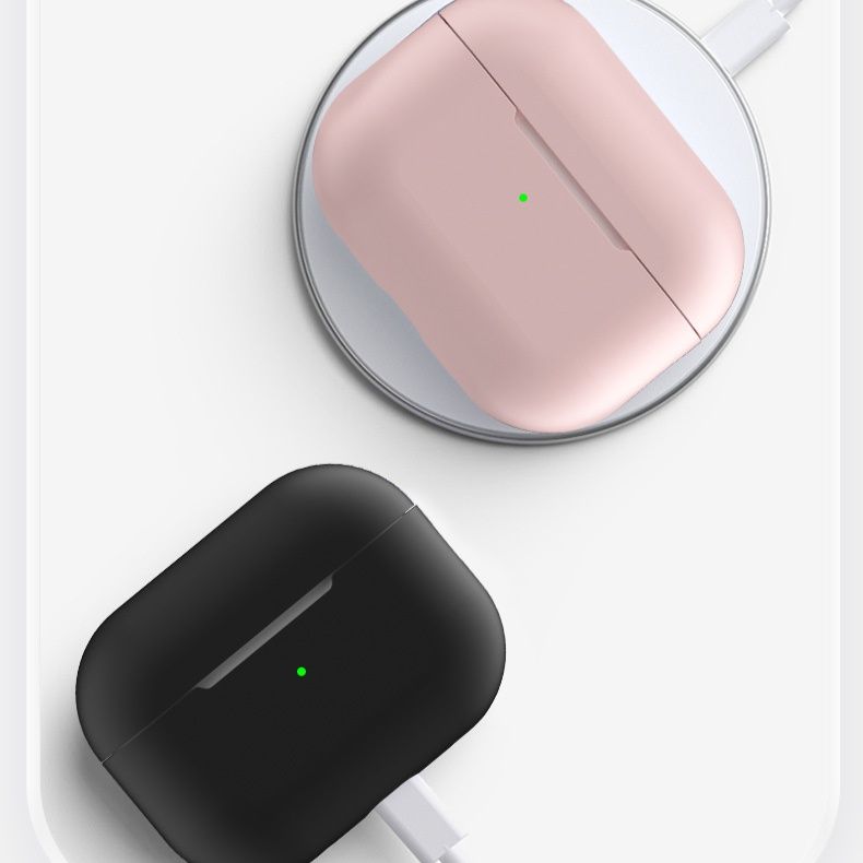 Airpodsケース AirPods Pro 第三世代 シリコン製ストラップ付き保護ケース