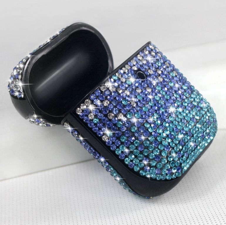 Airpodsケース AirPods Pro 第二世代 キラキラ輝く高級ラインストーン装飾保護ケース