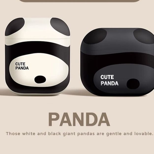 Airpodsケース 可愛いパンダデザイン保護ケース第一世代用
