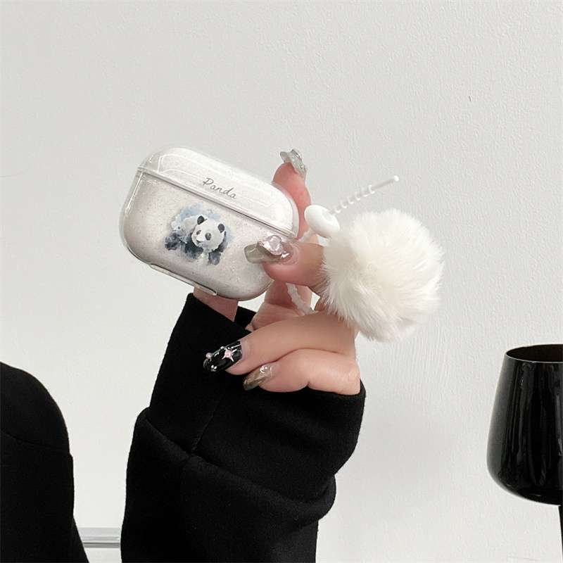 ふわもこパンダ・羊AirPodsproケース