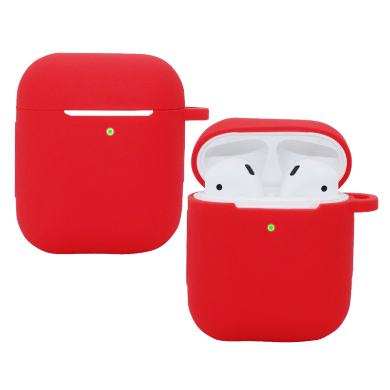 Airpodsケース 柔らか素材のシンプル保護ケース