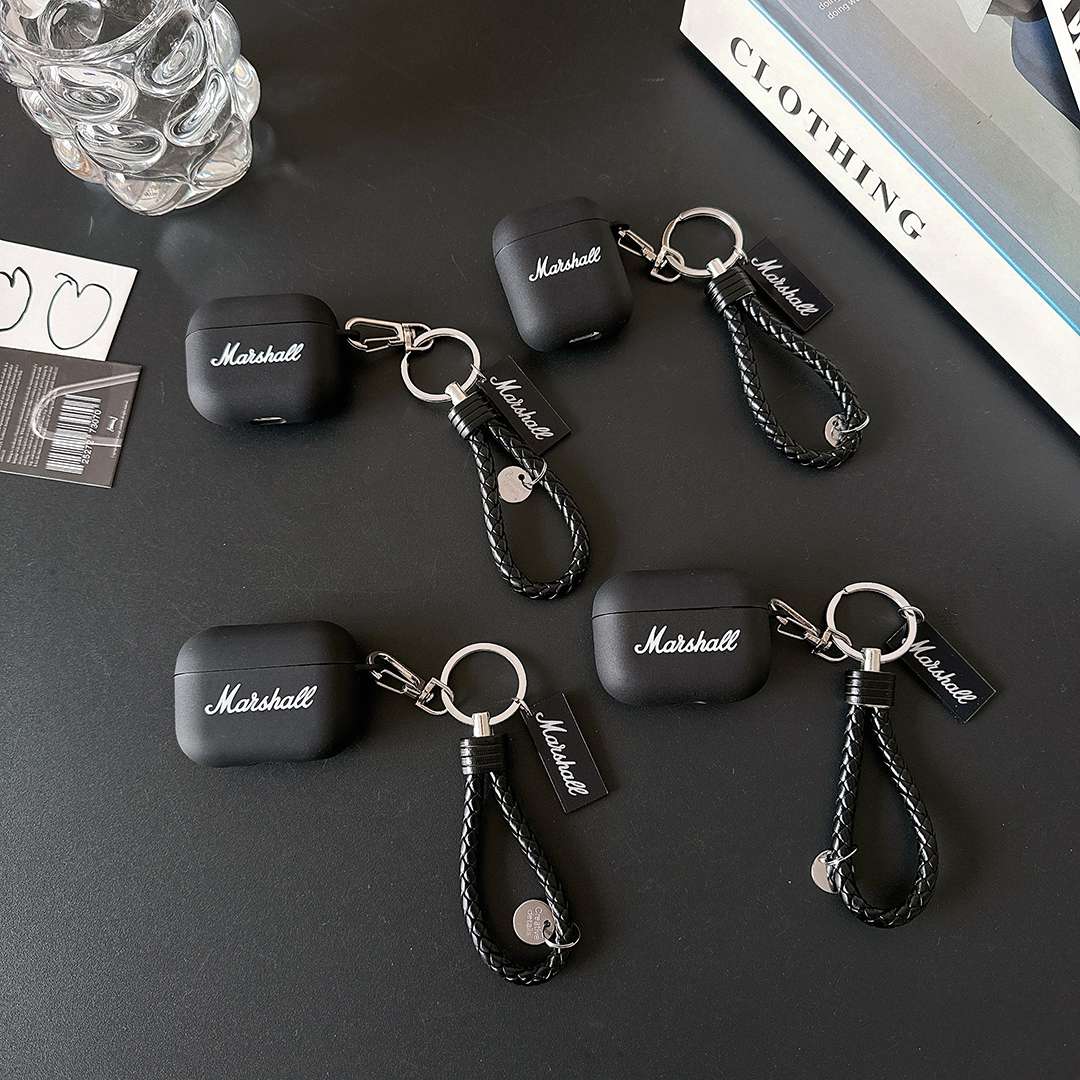 AirPodsproケース マーシャル AirPods用レザーケース