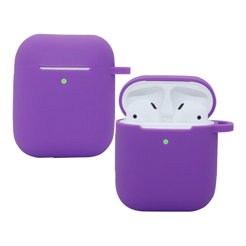 Airpodsケース 柔らか素材のシンプル保護ケース