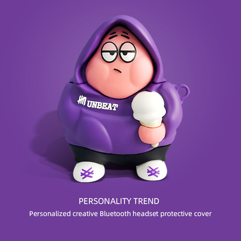 Airpodsケース 宇宙飛行士モチーフ立体シリコン保護ケース