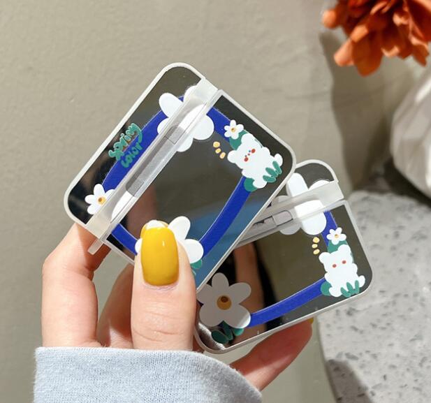 Airpodsケース AirPods pro3対応 花柄保護ケース 透明カバー