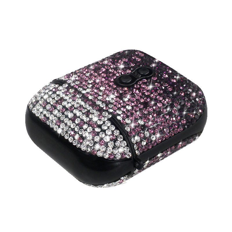 Airpodsケース AirPods Pro 第二世代 キラキラ輝く高級ラインストーン装飾保護ケース