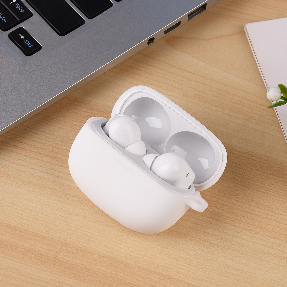 Airpodsケース シンプルシリコン保護カバー